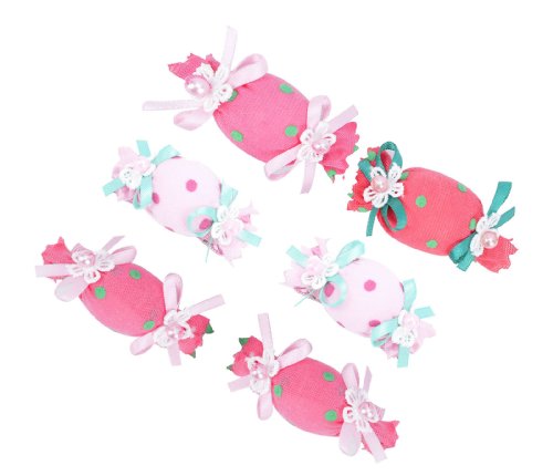 Cute Candy Colored Bow Hair Clip