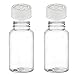 50 Clear Empty Plastic Pill Bottles Cap Medicine Container Vitamin Capsule Safe