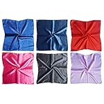 12 Set Mixed Designs Small Square Satin Womens Neck Head Scarf Scarves Bundle 12 Set Mixed Designs Small Square Satin Womens Neck Head Scarf Scarves Bundle