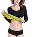 ValentinA Hot Thermo Slimming Long Shirt Workout Sweat Sauna Suit Neoprene Bodysuit Weight Loss Fat Burner for Women S-5XL