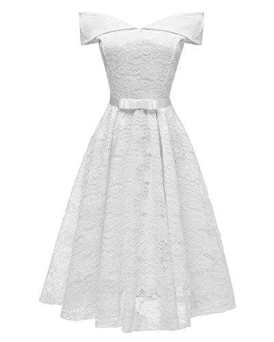 knee length dresses for ladies Bardot Box Pleated Skater Midi Dress in Mauve