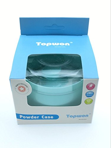 Topwon Baby Powder Puff Kit Blue
