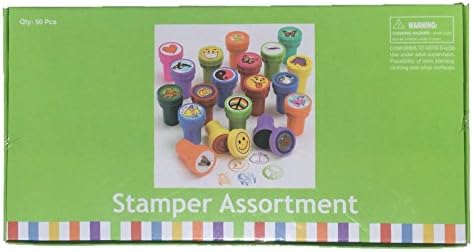 Teacher Grading Stamps Set and Accessories Kit for School Classroom. Suitable for Teachers, Kids, Office, Includes 50 Self Inking Reward Stamps