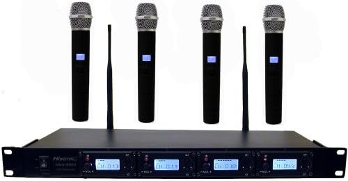Hisonic HSU8900HT Wireless Microphone System with 100 Selectable Channels