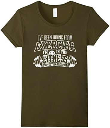 Womens Fitness Protection Program TShirt XL Olive