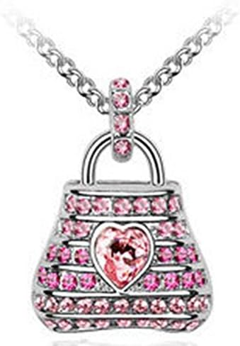 LuxuryLady Lock Pendant Simple Fashion Women Female Necklace(C3)