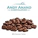 Andy Anand Belgian Milk Chocolate Covered Organic Cashews with Sea Salt Gift Boxed & Greeting Card 1lb,Delicious, Succulent & Divine, Birthday,Valentine Day, Christmas, Holiday Food Gifts, Mothers Daythumb 1