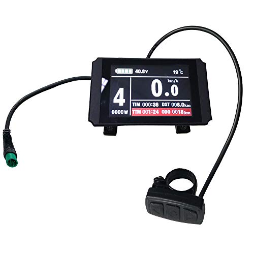 LOLTRA KT-LCD8 Color Display for Electric Bicycle 24/36/48V Universal Support(Waterproof Connector) LOLTRA KT-LCD8 Color Display for Electric Bicycle 24/36/48V Universal Support(Waterproof Connector)