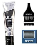 Joico Color Intensity METALLIC Semi-Permanent Creme Hair Color (with Sleek Tint Brush) (Pewter)
