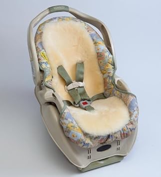 sheepskin baby car seat liner