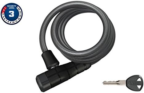 ABUS spiral cable lock Primo 5510K/180 + SCMU holder - bicycle lock made of 10 mm thick, flexible cable - security level 3 - Image 3