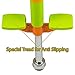 Flybar Limited Edition Foam Maverick Pogo Stick for Boys & Girls, Ages 5-9 (Orange/Lime) Comes With New 'Rubber' Grip Handles.