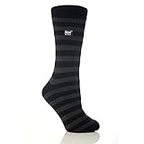 Heat Holders Striped Crew Sock