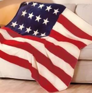 American Flag Blanket Crochet Pattern