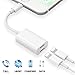 (Apple MFi Certified) Dual Lightning iPhone Splitter,iPhone Adapter Headphones Audio & Charge Cable Compatible iPhone 11 Pro X Xs Max Xr 7 8 Plus iPad, Support Calling Sync Music Control, iOS 12 13thumb 1
