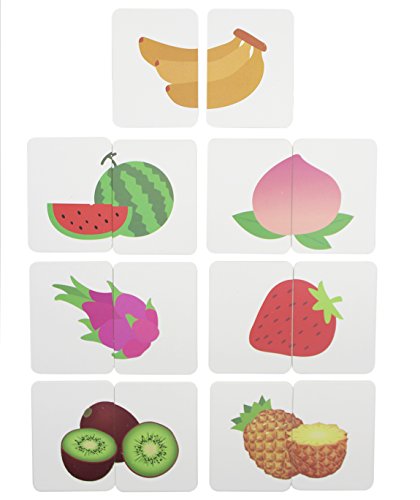 image for Naovio 32PCS Flash Cards Learning Alphabet Jigsaw Matching Puzzle Earl