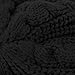 JOVANA New Arrival Top Fashion Winter Warm Women Lady Yong Girls Baggy Beret Chunky Knit Knitted Braided Beanie Hat Ski Cap Crochet Knitted Hat Knitted Crochet Oversized Slouch Hat for Women (Black)