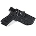 Kobra IWB Kydex Holster (Black) - Inside Waistband Concealed Carry for Glock, M&P, Colt & Beretta - with Adjustable Retention Screw, Ride & Cant - Right & Left Hand Use - Waterproof