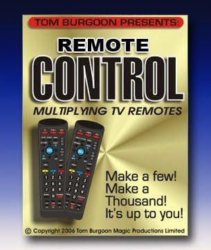Remote Control Multiplying TV remotes by Tom Burgoon - Trick by Magic Supply Company