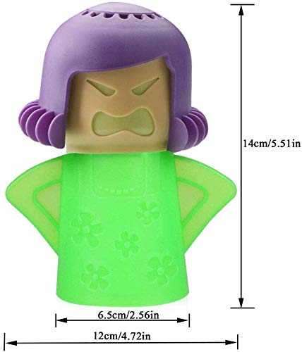 image for Angry Mama Microwave Oven Steam Cleaner, Angry Mom High Temperature St