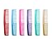 QITIMIR Colorful Hair Comb Set 6 Colors in Pack, Hair Combs For Women and Men and Kids, Detangler Comb, Wide Tooth Combs, Ideal For Cutting, Red, Blue, Green, Purple, Pink and Yellow
