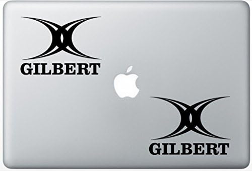Gilbert Rugby Brand HenryDecalZD0783 Set Of Two (2x) , Decal , Sticker , Laptop , Ipad , Car , Truck