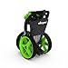 Clicgear Model 3.5+ | 3-Wheel Golf Push Cart (Charcoal/Lime)