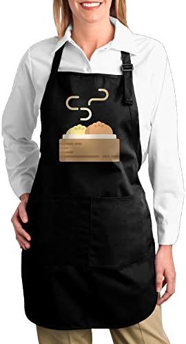 Hot Steamed Buns Professional Kitchen Apron Fit For Man And Woman