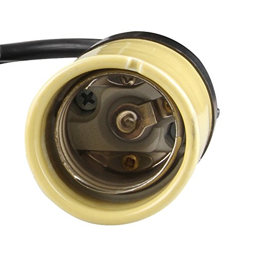 VIVOSUN Power Cord with Socket for Compact Fluorescent Lamps 8 Feet E39