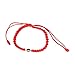 Lucky Charms USA Baby Red String Evil Eye Bracelet for Protection and Good Luck Unisex Mal De Ojo