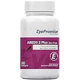 EyePromise AREDS 2 Plus Zinc Free - Comprehensive Macular Health Eye Vitamin with Added Dietary Zeaxanthin, Lutein, Omega-3s, & Vitamin D