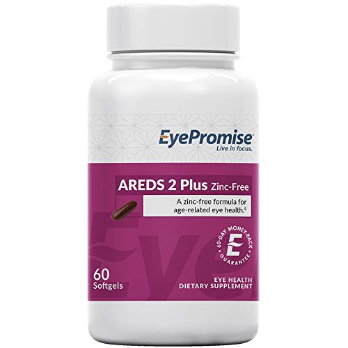 EyePromise AREDS 2 Plus Zinc Free - A Zinc-Free Comprehensive Macular Health Eye Vitamin