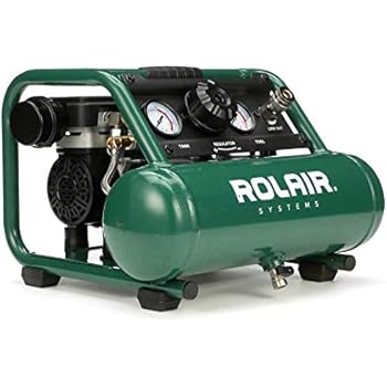 Amazon.com: Rolair AB5PLUS 1 Gallon 0.5 HP 90 PSI Ultra Quiet