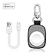 FLAGPOWER Portable Charger for Apple Watch, [MFi Certified] Pocket Sized Travel Wireless Charger 700mAh Smart Keychain Power Bank for Apple Watch Series 5/4/3/2/1/Nike+