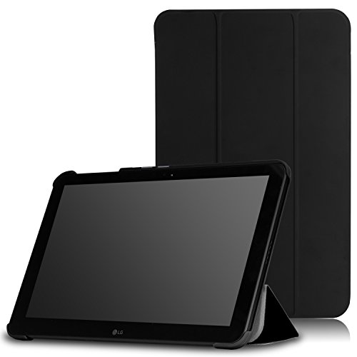 MoKo LG G PAD X 10.1 Case - Lightweight Smart Slim Shell Stand Cover with Auto Wake / Sleep for LG G Pad 2 10.1 inch (V940) / LG G PAD X 10.1 Inch (4G LTE AT&T V930) Android 2015 Tablet, BLACK MoKo LG G PAD X 10.1 Case - Lightweight Smart Slim Shell Stand Cover with Auto Wake / Sleep for LG G Pad 2 10.1 inch (V940) / LG G PAD X 10.1 Inch (4G LTE AT&T V930) Android 2015 Tablet, BLACK