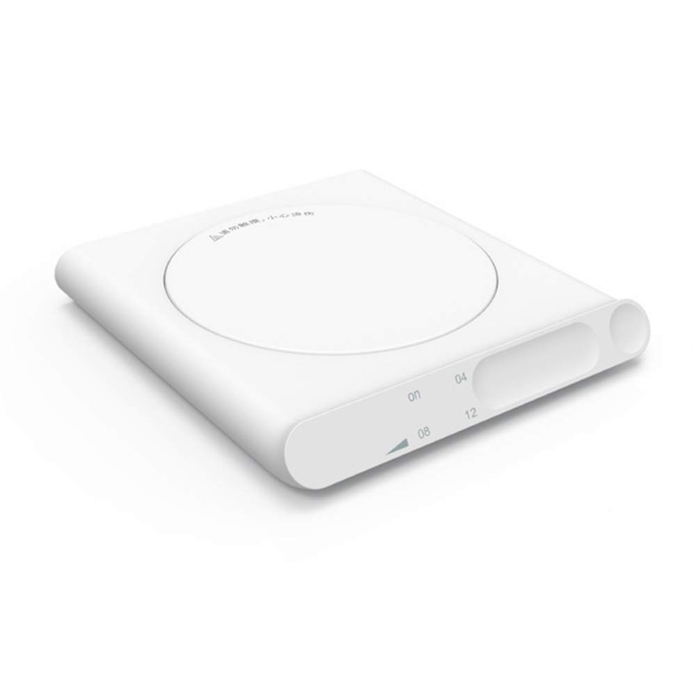 Coffee Mug Warmer Cup, USB Cup Warmer Heat BeverageWarmer Beverage Warmer for Office Desk and Home, Tea, Water, Cocoa or Milk Cup,White,Variation-02