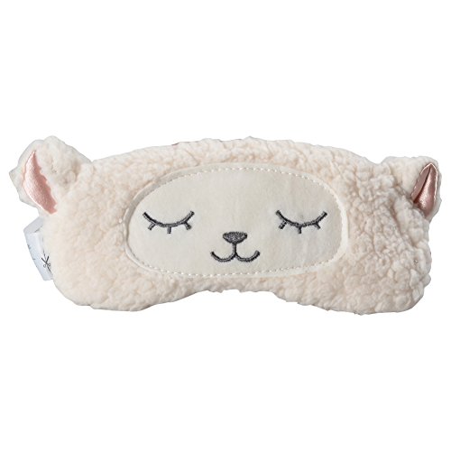 Gent House Love Lambs Wool Patch Eye Mask Cute Plush Sheep Sleeping Eye Cover Blinder