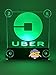 Acryled designs UBER NEW Logo LED Lit Sign, Car Sign with No Cord,rechargeable batteries(No more wasting your money buying regular AA batteries) HELPING THE ENVIRONMENT! AVAILABLE IN 8 COLORS