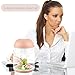 Loneyshow Micro Landscape humidifier Diffuser 180ml Cool Mist Humidifier with Adjustable Mist Mode, Waterless Auto Shut-Off (Pink)