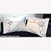 BoldLoft Say I Love You Couples Pillowcases-Valentines Pillow Covers, Couple Gifts for Her, Wife, Girlfriend, I Love You Gifts, His and Hers Bedroom Decor