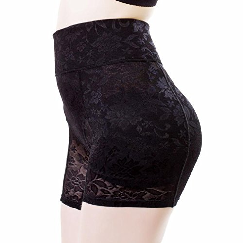 AVENBER Women Hip up Underwear Removable Pads Body Bum Padded Butt Enhancer Panties