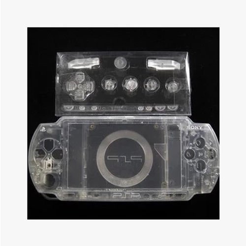 Generic Clear Crystal Housing Faceplate Case Cover for Sony PlayStation Portable PSP1000