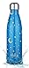 MIRA 17 oz Stainless Steel Vacuum Insulated Water Bottle - Leak-Proof Double Walled Cola Shape Bottle - Keeps Drinks Cold for 24 Hours & Hot for 12 Hours - Stars