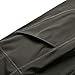 CRZ YOGA Women's Naked Feeling Workout Leggings 25 Inches - High Waisted Yoga Pants with Side Pockets Printed Grey Olive Small