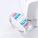 CiNily Women's Opal Rings, Create White Blue Pink Fire Opal Silver Plated Gemstone Ring Size 6