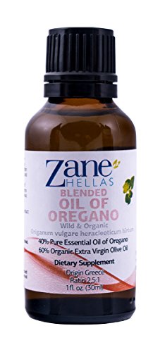 SUPER 40. OREGANO OIL .EXTRA STRENGTH. 1oz.-30ml. Pure Greek Oregano Oil. 40% Oregano Oil - 60% Extra Virgin Olive Oil. Provides Carvacrol per Serving 51,6 mg