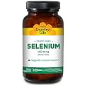 Country Life, Selenium, 100 mcg, 180 Tablets