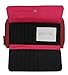 Kenneth Cole Reaction Womens Urban Organizer Wallet (BLACK/WHITE ON RED)