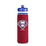MLB Philadelphia Phillies Van Metro Sports Bottle, Red, 22-ounce