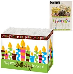 Birthday Party Popcorn Gift Box Free Shipping!
